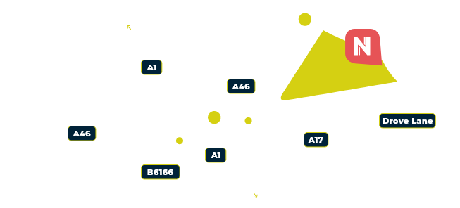 Newark Showground Map