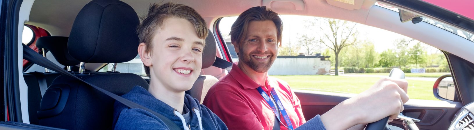 Young Driver under 17 driving school, with dual-controlled cars with expert instructors at 70+ UK locations. No licence needed!